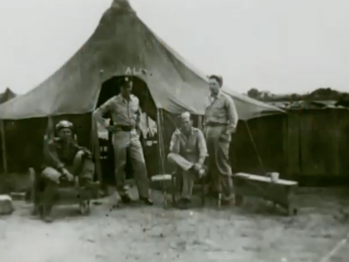 第二次世界大戦従軍時のドン・クリフトン