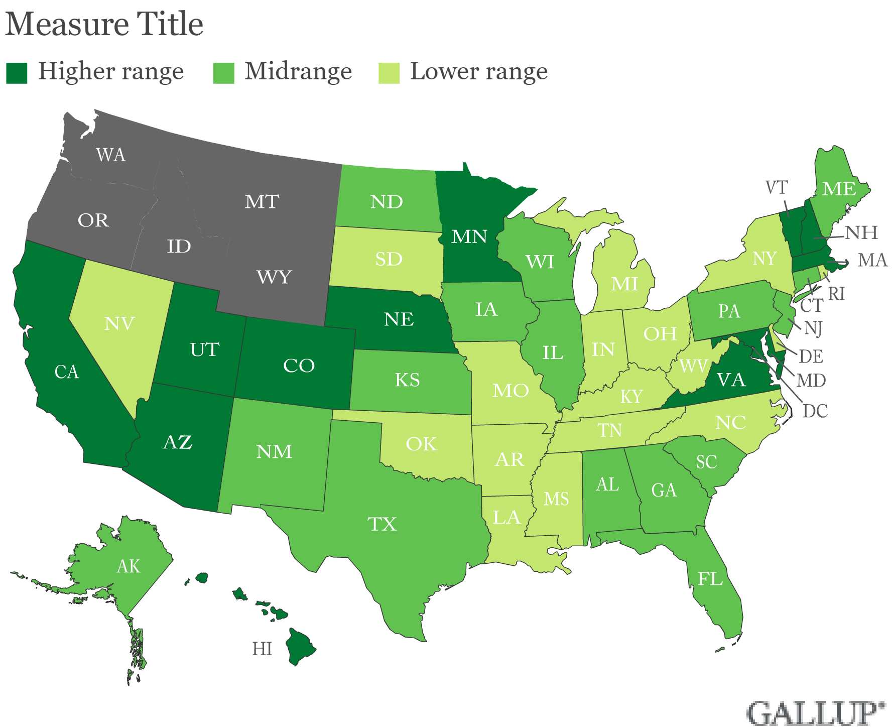 West Virginia scores lowest on Gallup Economic Confidence Index
