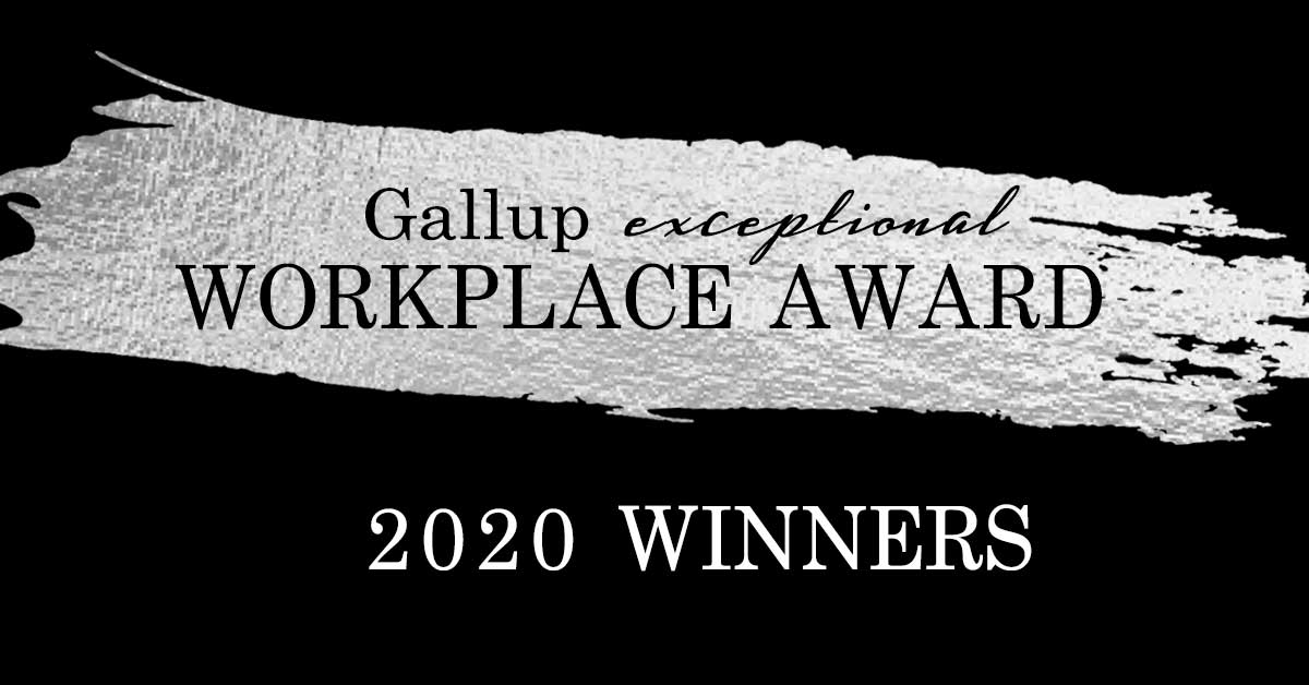 Current and Previous Gallup Exceptional Workplace Award Winners