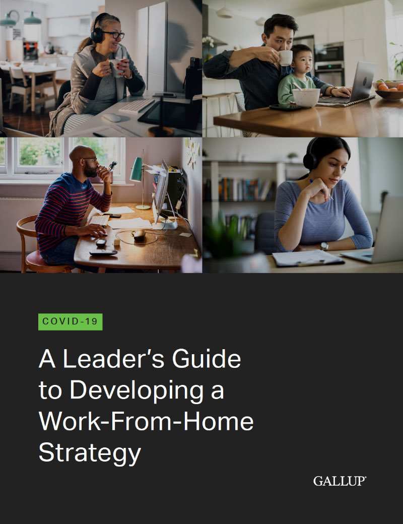 Cover of COVID-19: A Leader’s Guide to Developing a Work-From-Home Strategy