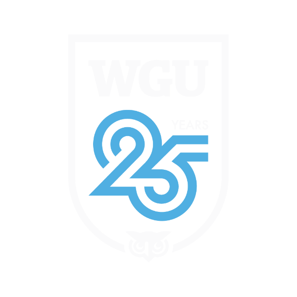 Western Governors University 25th Anniversary Logo
