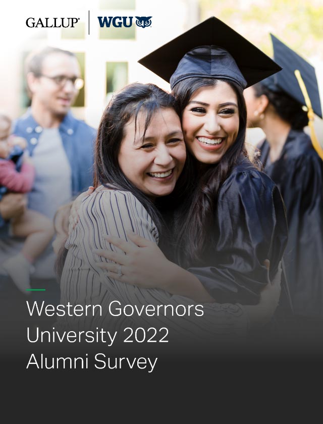 Western Governors University 2022 Alumni Survey report cover