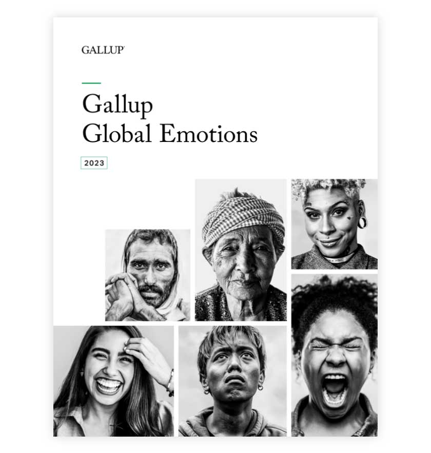 Gallup Global Emotions report cover