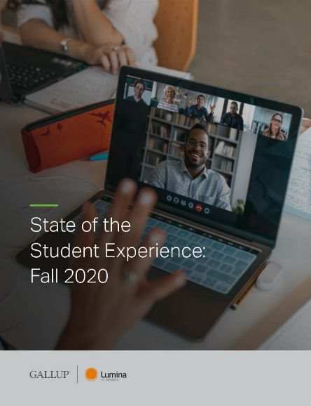 Cover of The Gallup State of the Student Experience: Fall 2020 Report