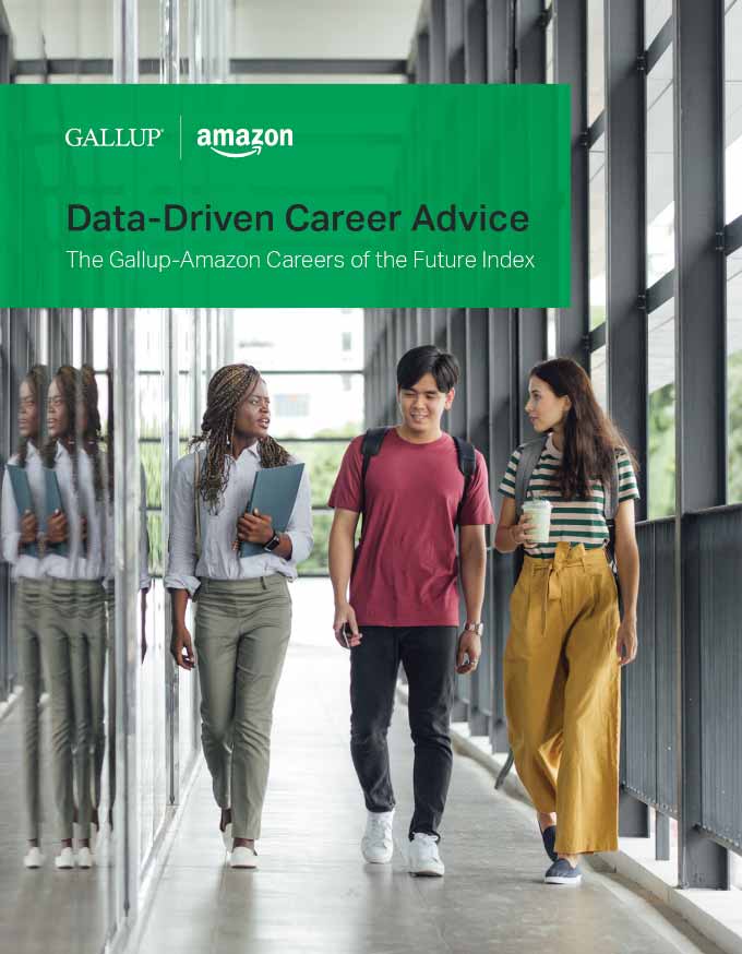 Data-Driven Career Advice: The Gallup-Amazon Careers of the Future Index report cover
