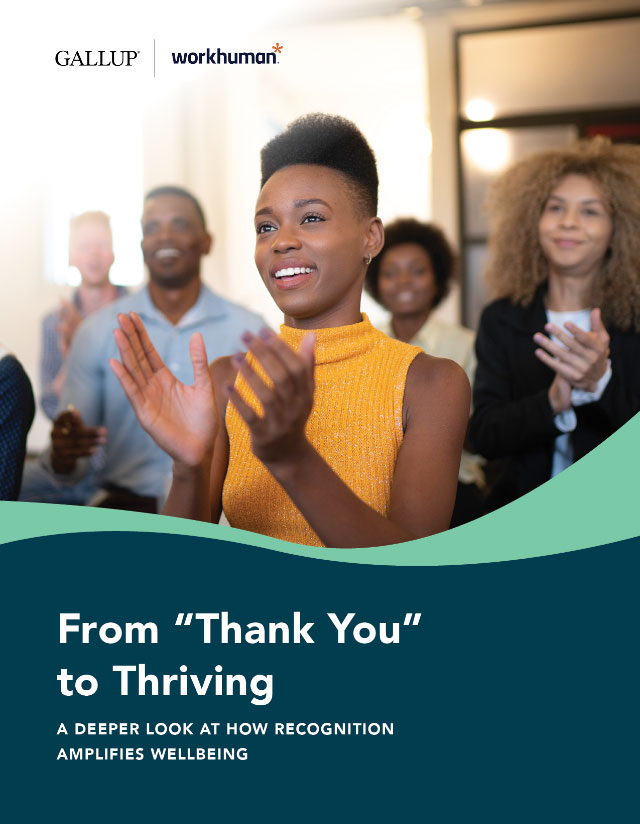 From “Thank You” to Thriving report cover