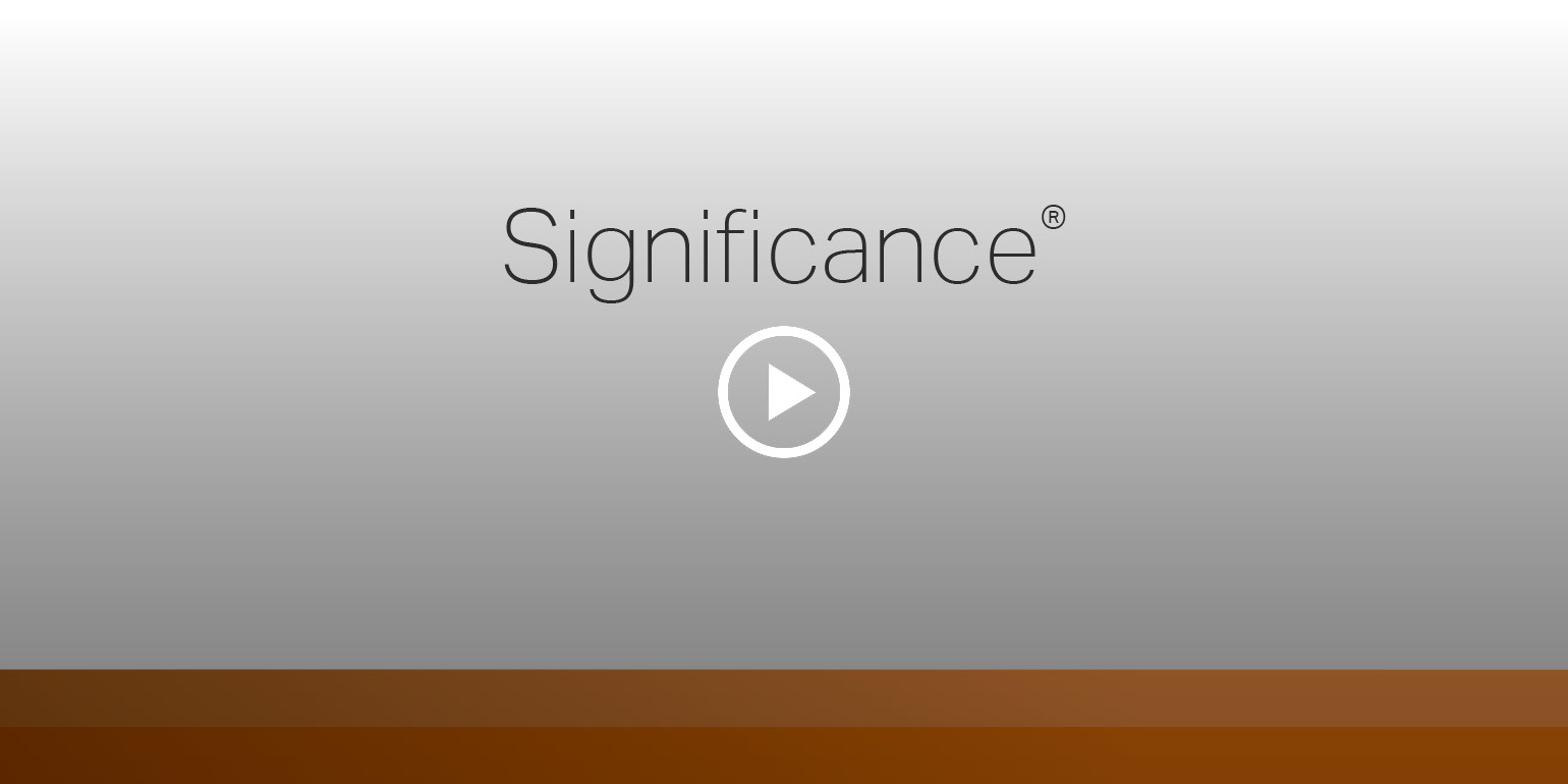 Play video: Significance - Learn more about your innate talents from Gallup's Clifton StrengthsFinder!