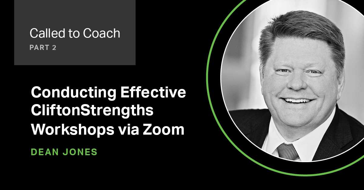 Conducting Effective CliftonStrengths Workshops via Zoom, Pt. 2 | Gallup