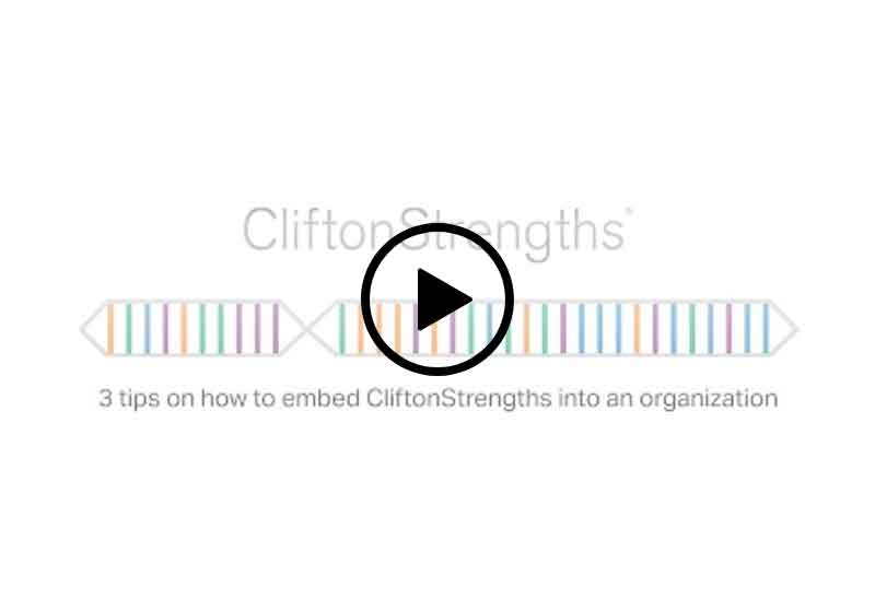 Play How to Embed Strengths in an Organization video