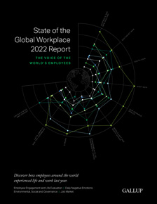 Gallup's State of the Global Workplace: 2022 Report cover