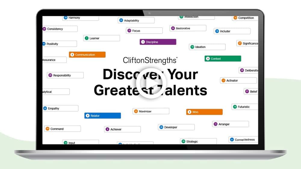 Video Thumbnail links to YouTube video 'Before You Take CliftonStrengths'