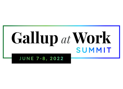 Gallup at Work Summit: June 7-8, 2022 