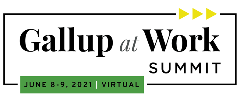 Gallup at Work Summit - June 8-9 - Virtual