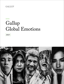 Cover of the Gallup Global Emotions 2021 report