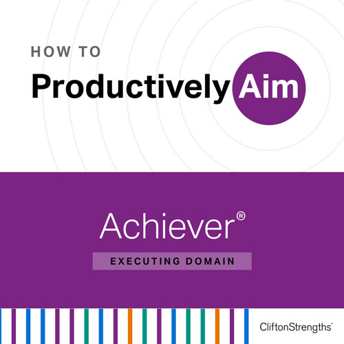 How to Productively Aim Achiever - Executing Domain