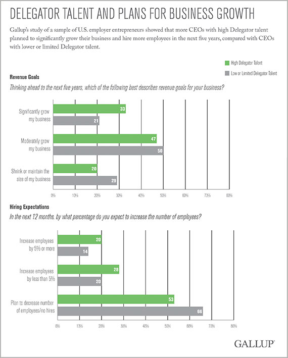 Delegator Talent and Plans for Business Growth