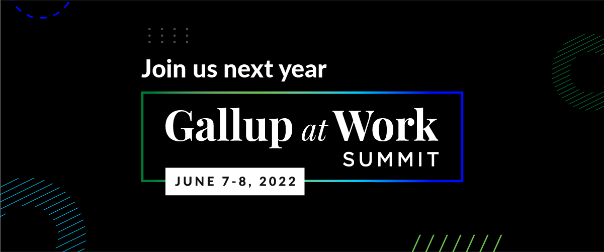 Gallup at Work Summit Image