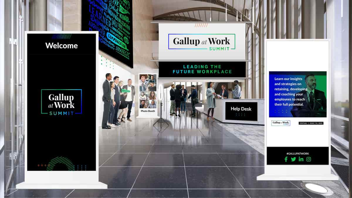 Gallup at Work Summit 2022 Lobby Image