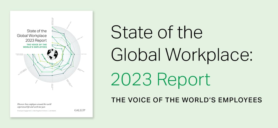 Report Image: Link to Gallup's State of The Global Workplace