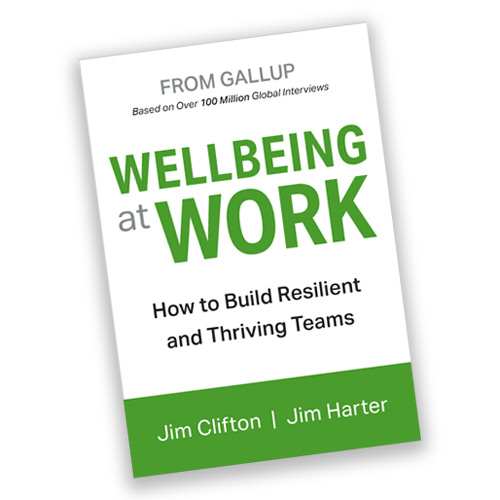 Gallup Wellbing at Work Book Cover