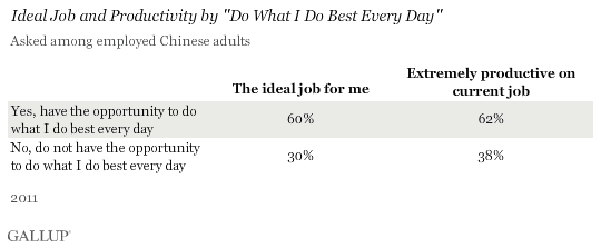 Ideal Job and Productivity by 