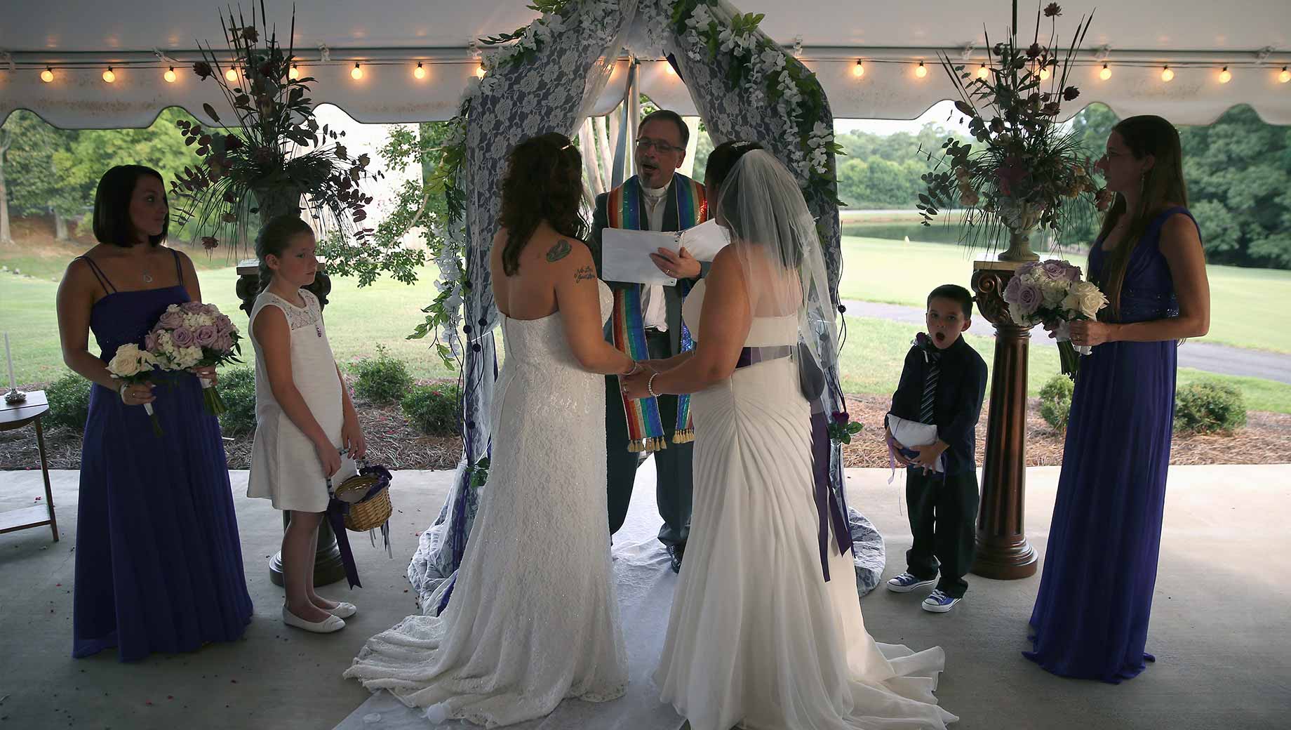 LGBT Americans Married to Same-Sex Spouse Steady at