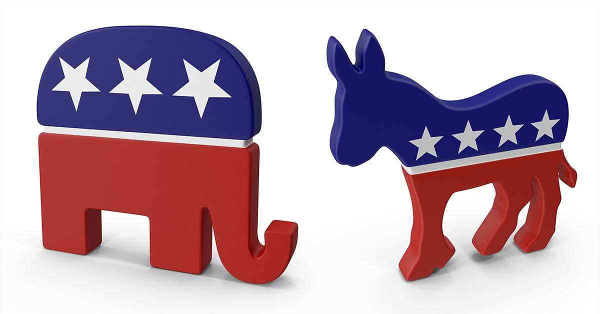 Image U.S. Political Party Preferences Shifted Greatly During 2021