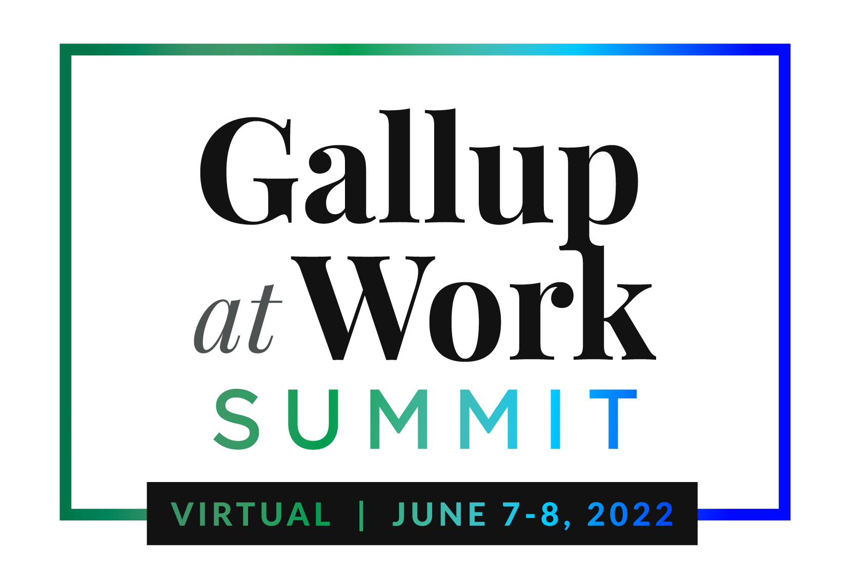 2022 Gallup at Work Summit