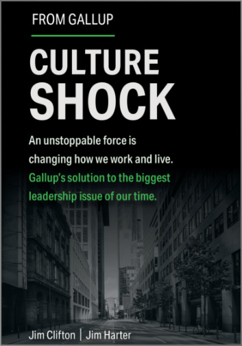 The cover of Gallup’s new book, Culture Shock.