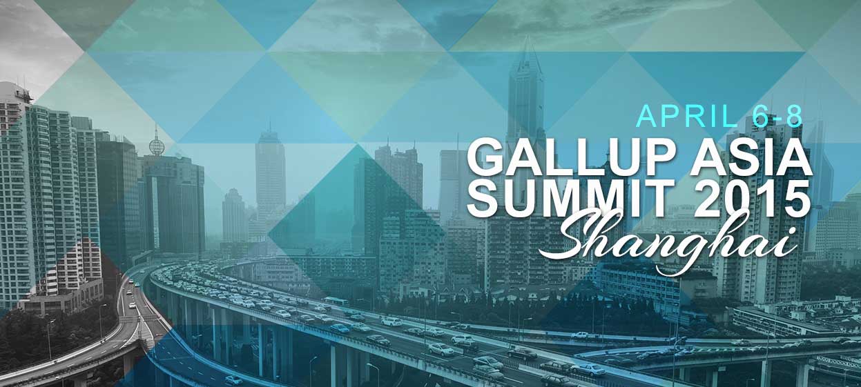 Gallup Asia Summit 2015